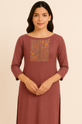 Gulbagh Threaded Elegance Kurta