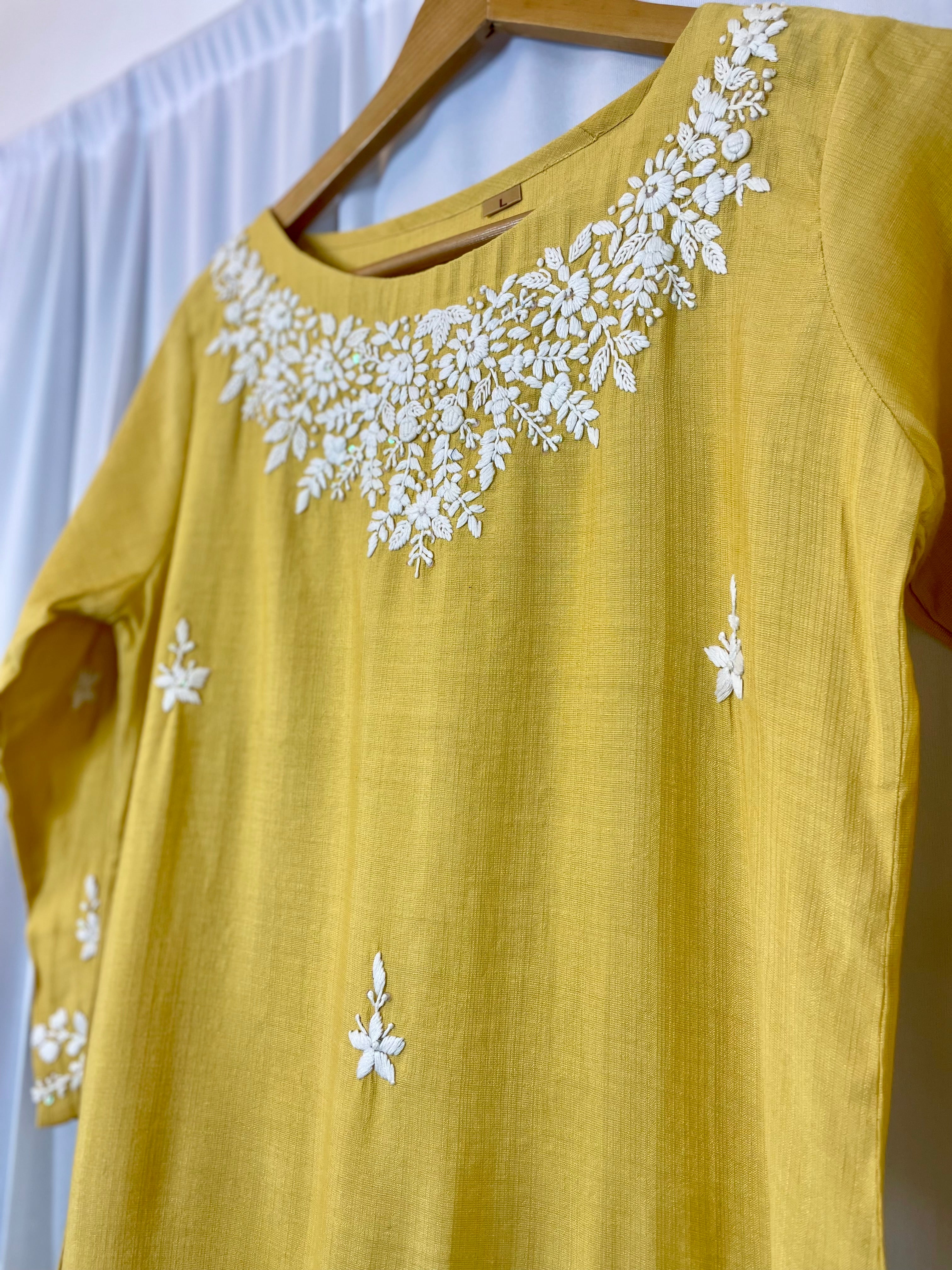 Designer Embroidered Kurti