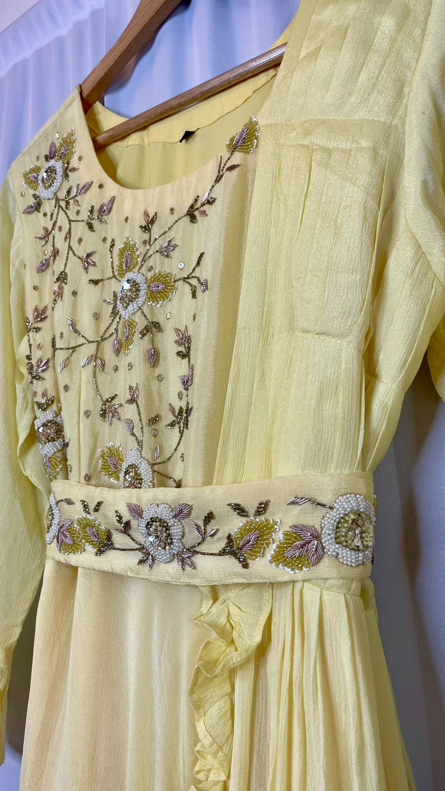 Designer Indo western gown