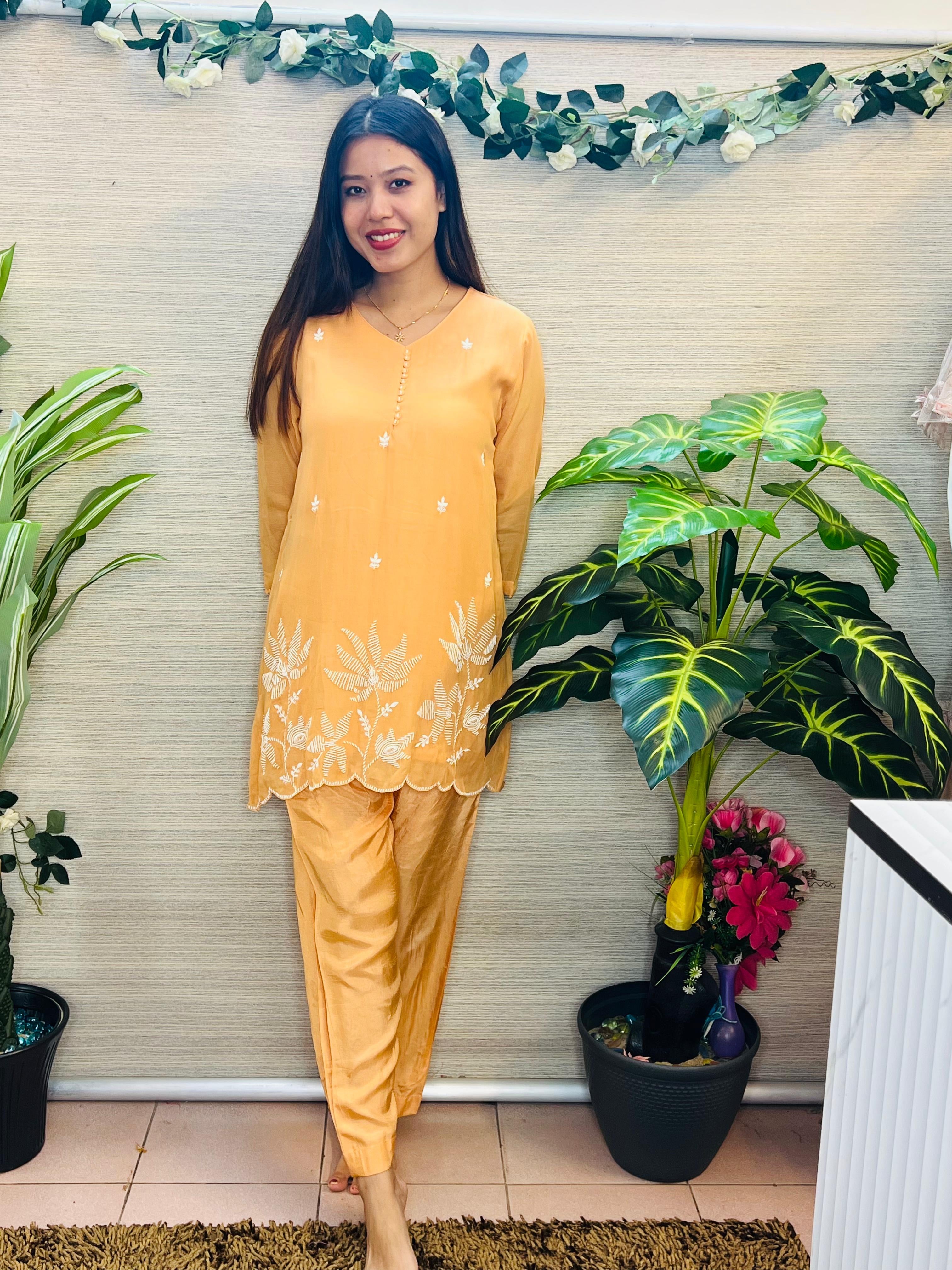 Ponniyin Mul Chanderi Coord Set