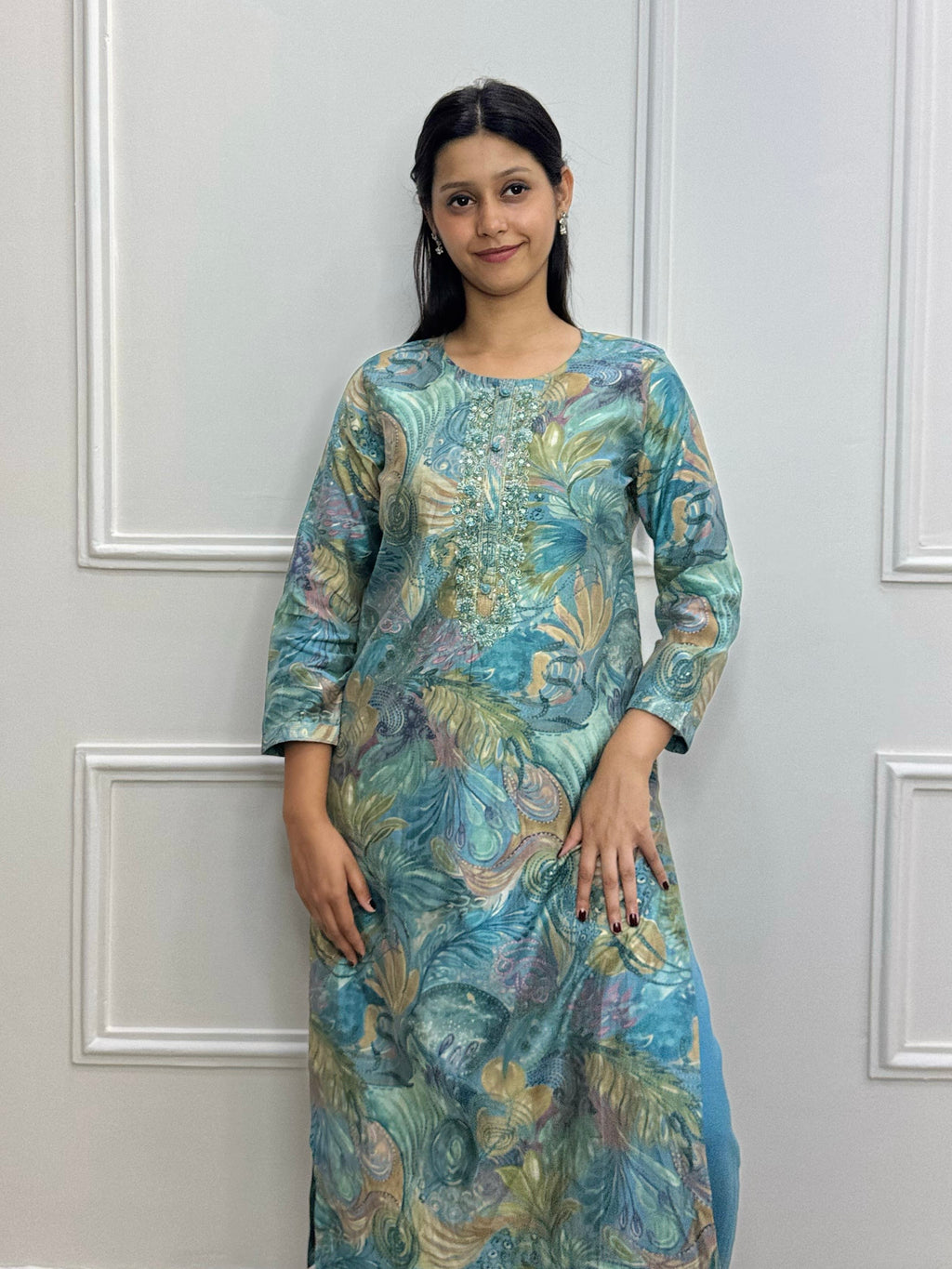 Mystic Lagoon Kurti Set