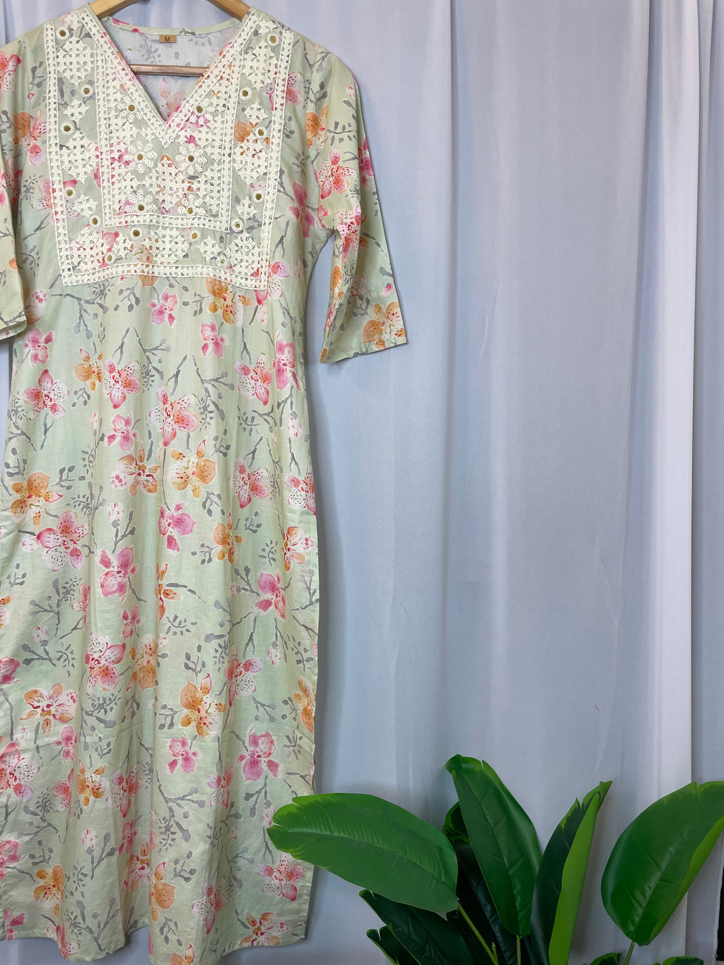 Blossom Whisper Floral Kurta