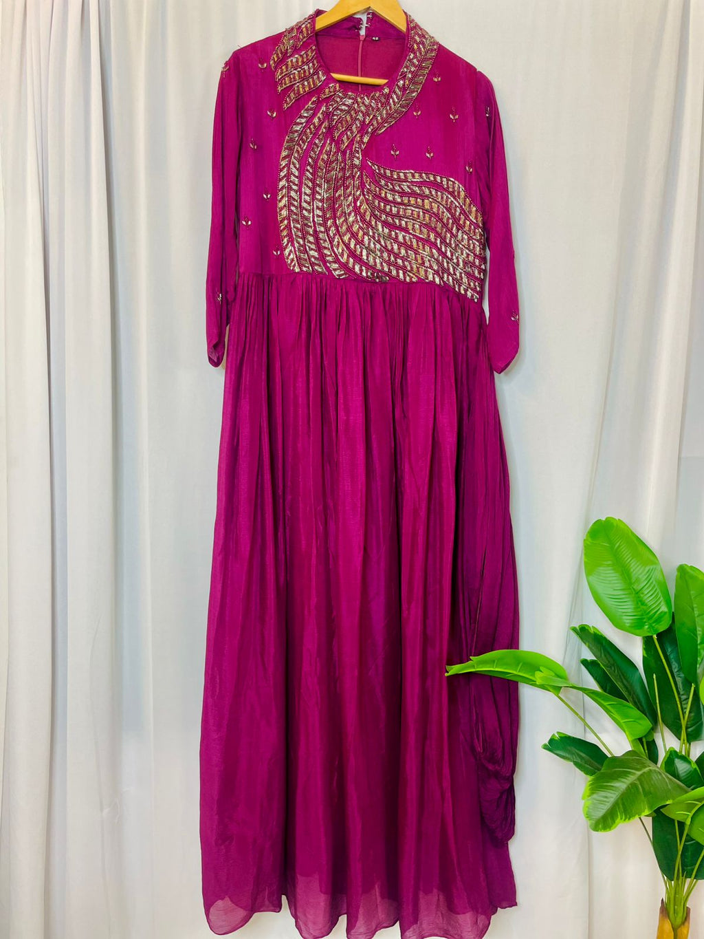 Designer Indo western gown