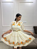 Sun Petal Whirl Dress