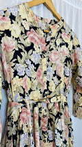 Modal Silk floral gown