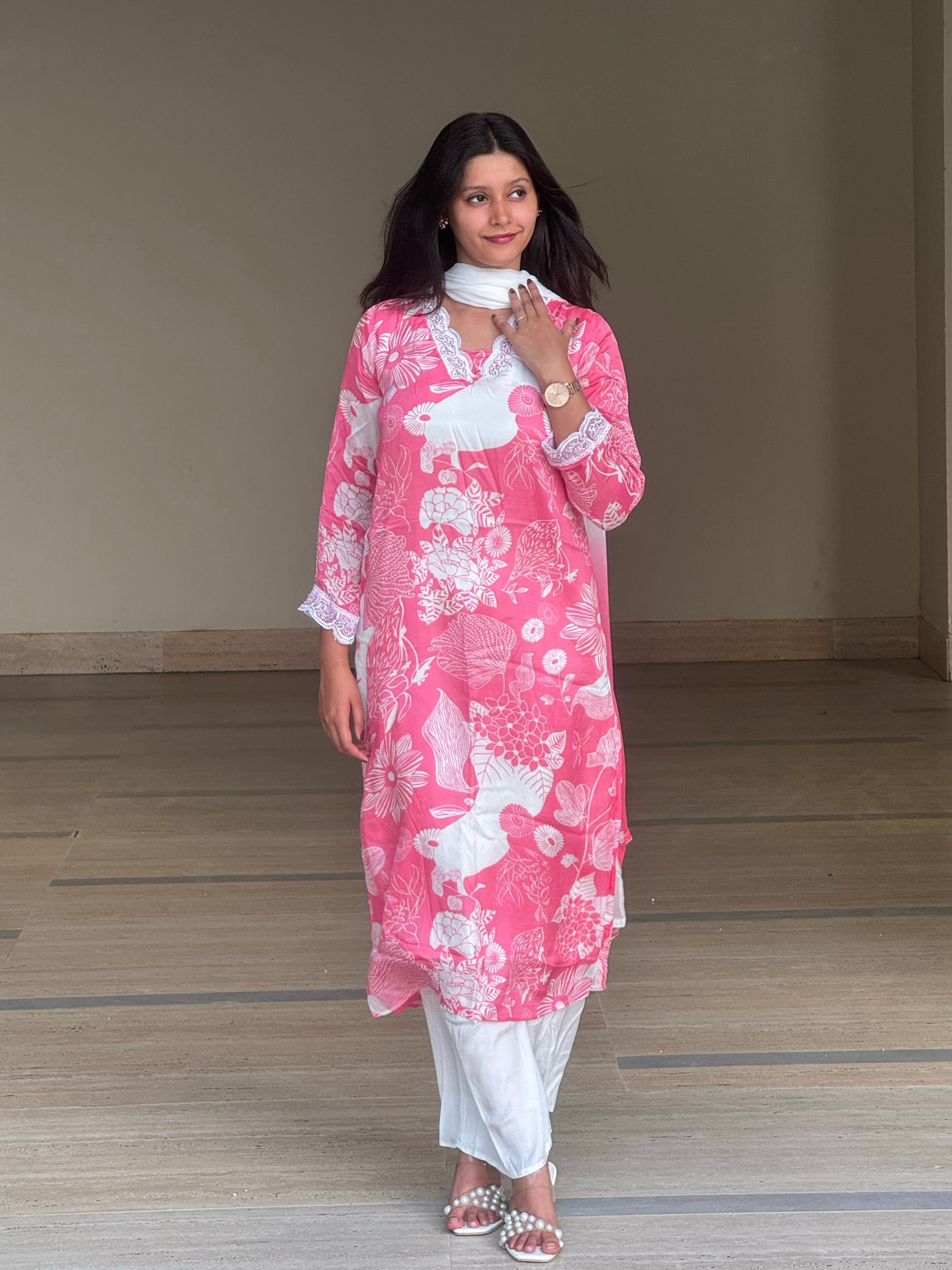 Gulaabo Crepe Set