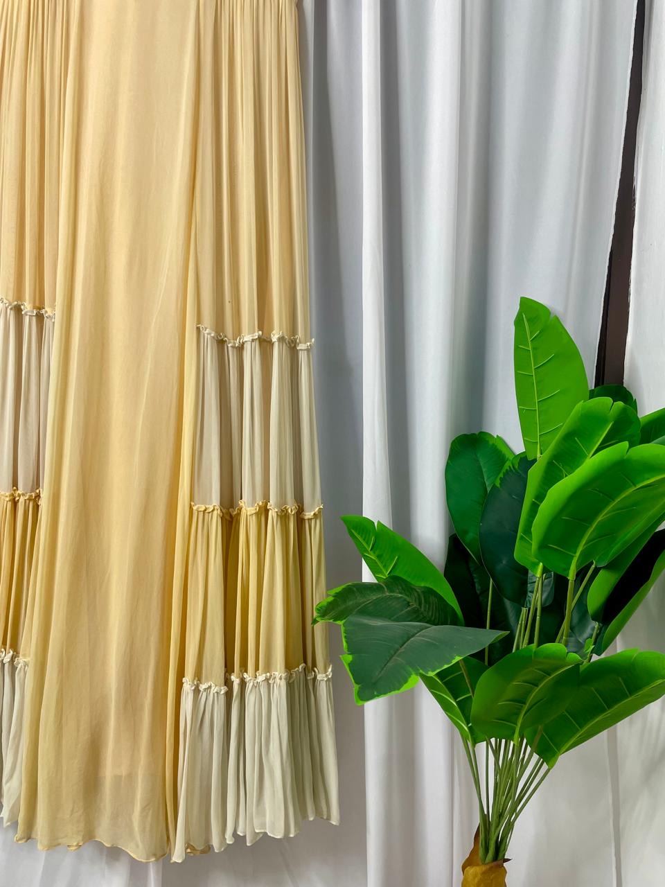 Handwork designer gown