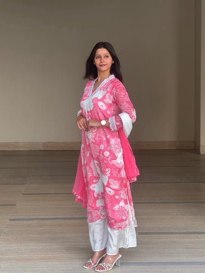 Gulaabo Crepe Set