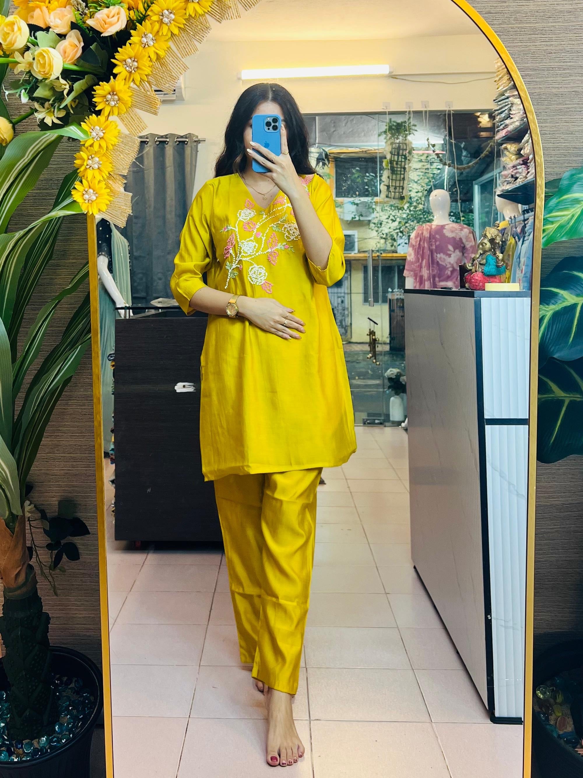 Ponni Nila Coord Set