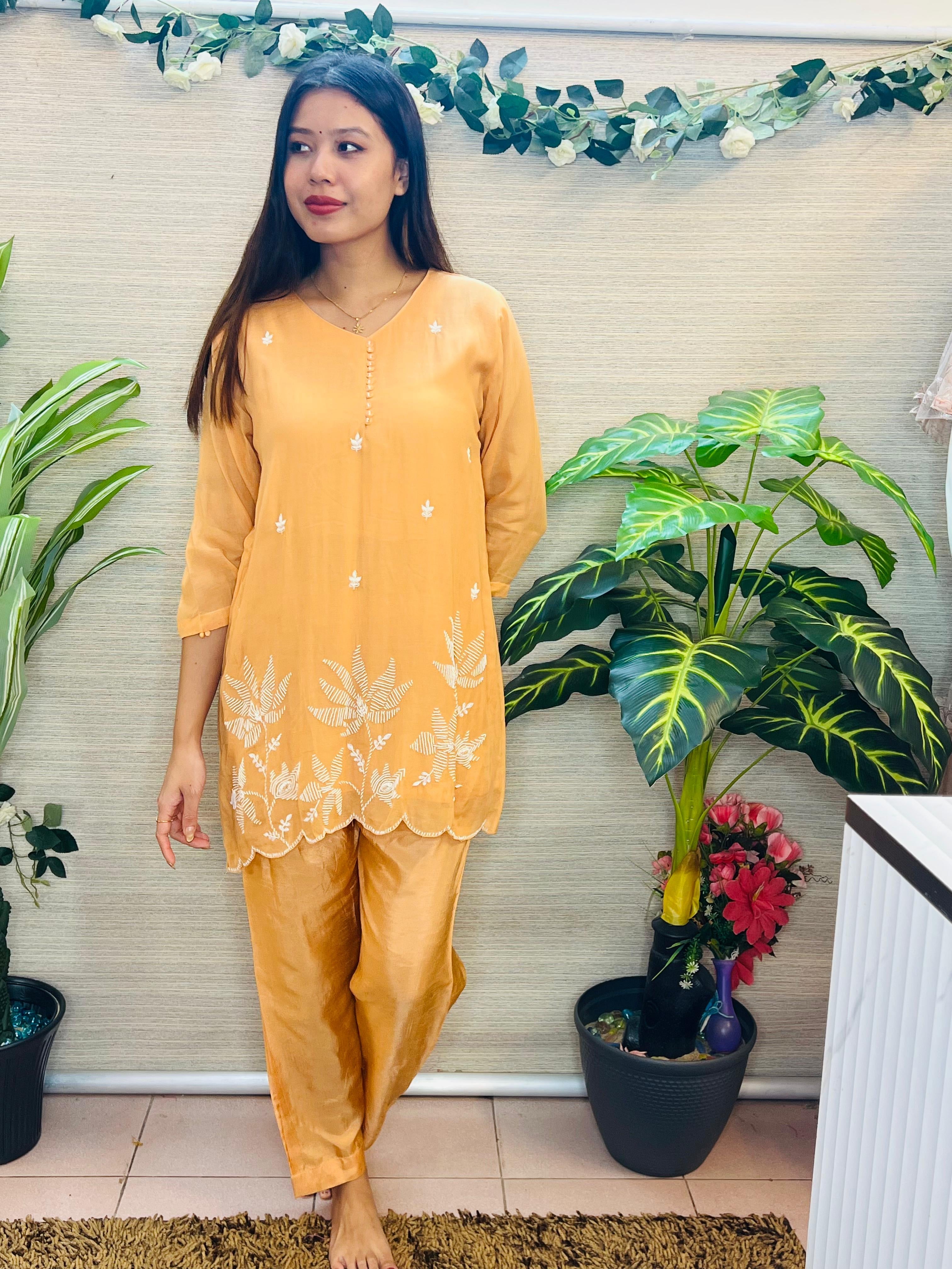 Ponniyin Mul Chanderi Coord Set