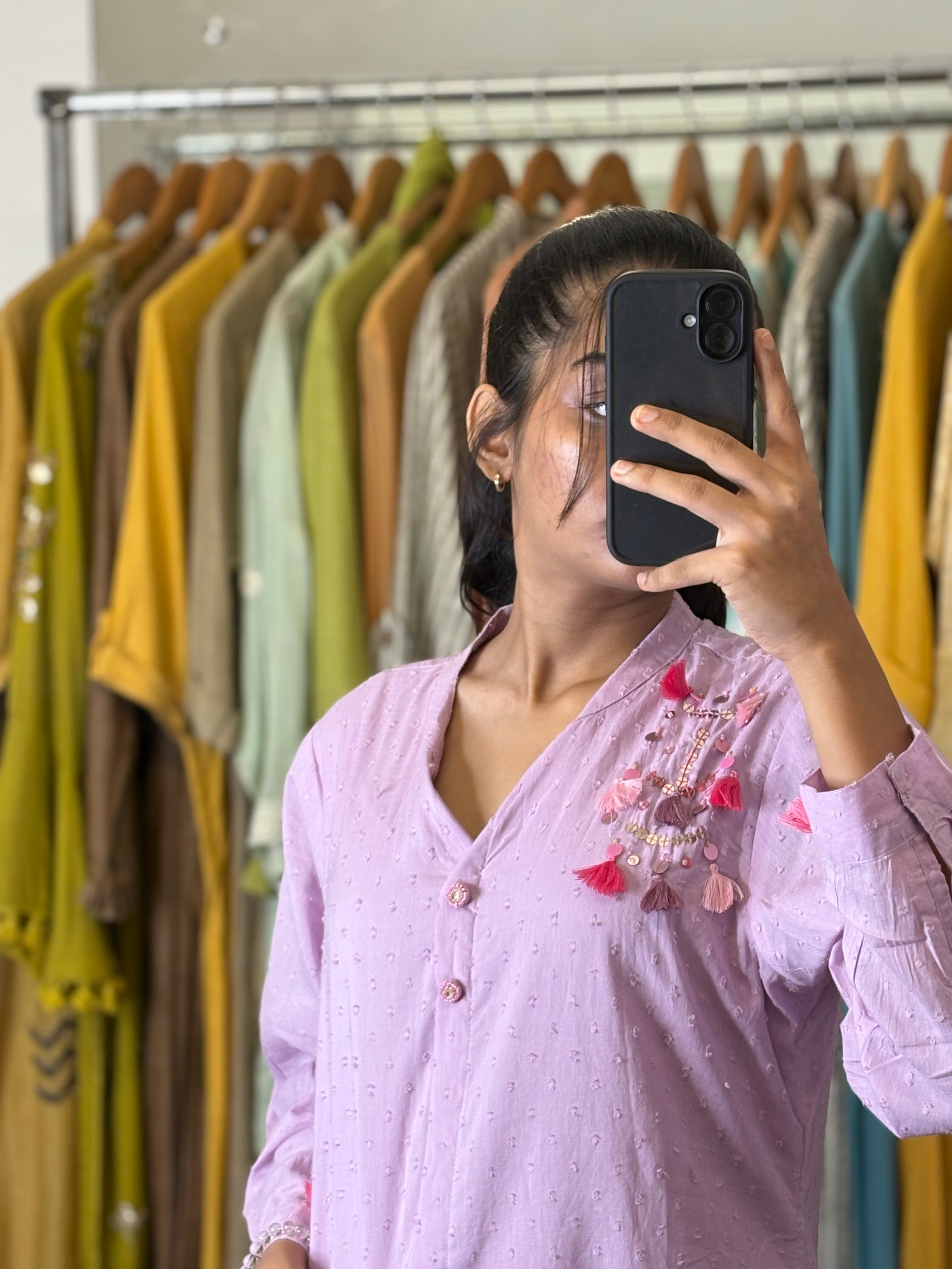 Breezy Cotton Handwork Co-ord