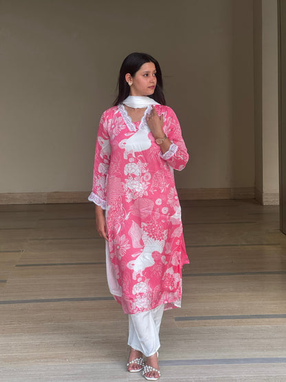 Gulaabo Crepe Set