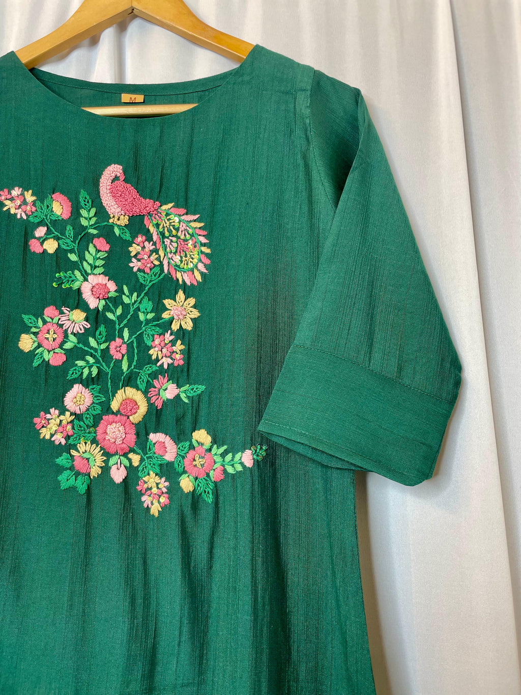 Mayur Garden Embroidered Kurta