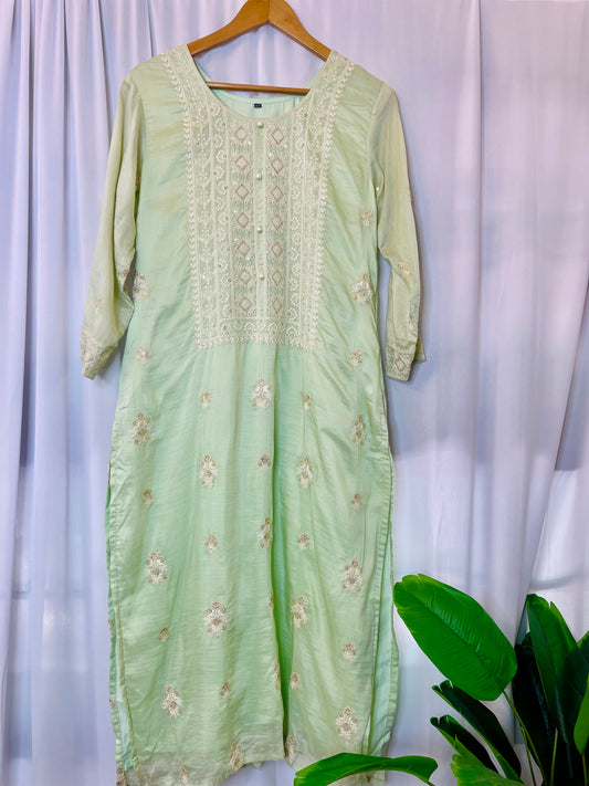 Designer Embroidered Kurti