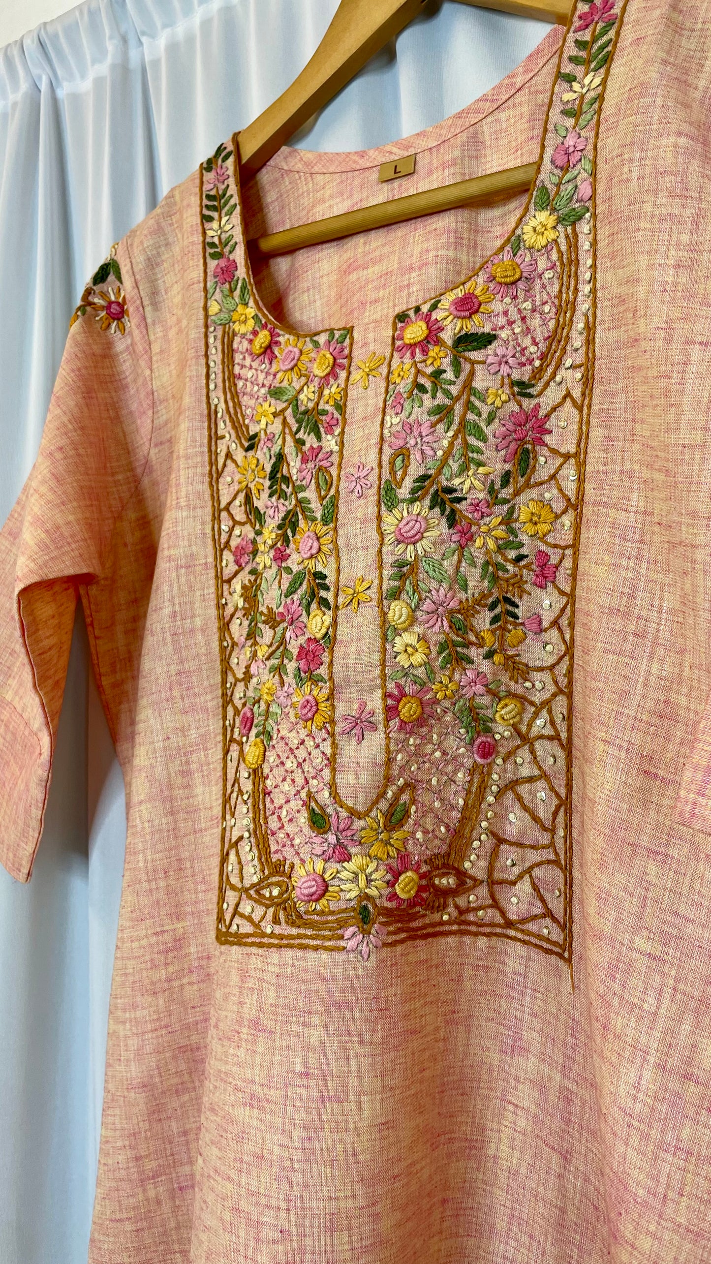 Designer Embroidered Kurti