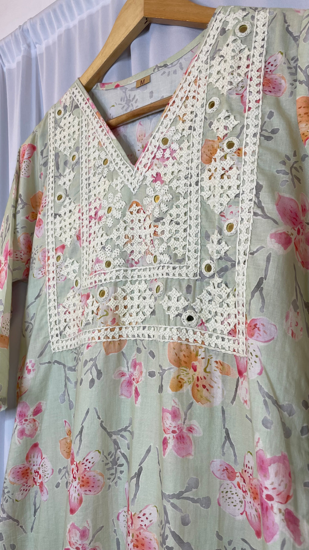 Blossom Whisper Floral Kurta