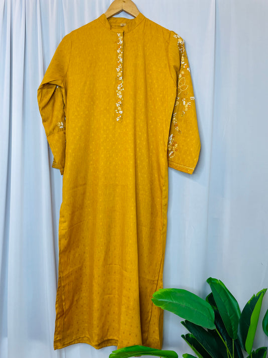 Hand embroidered designer Kurti