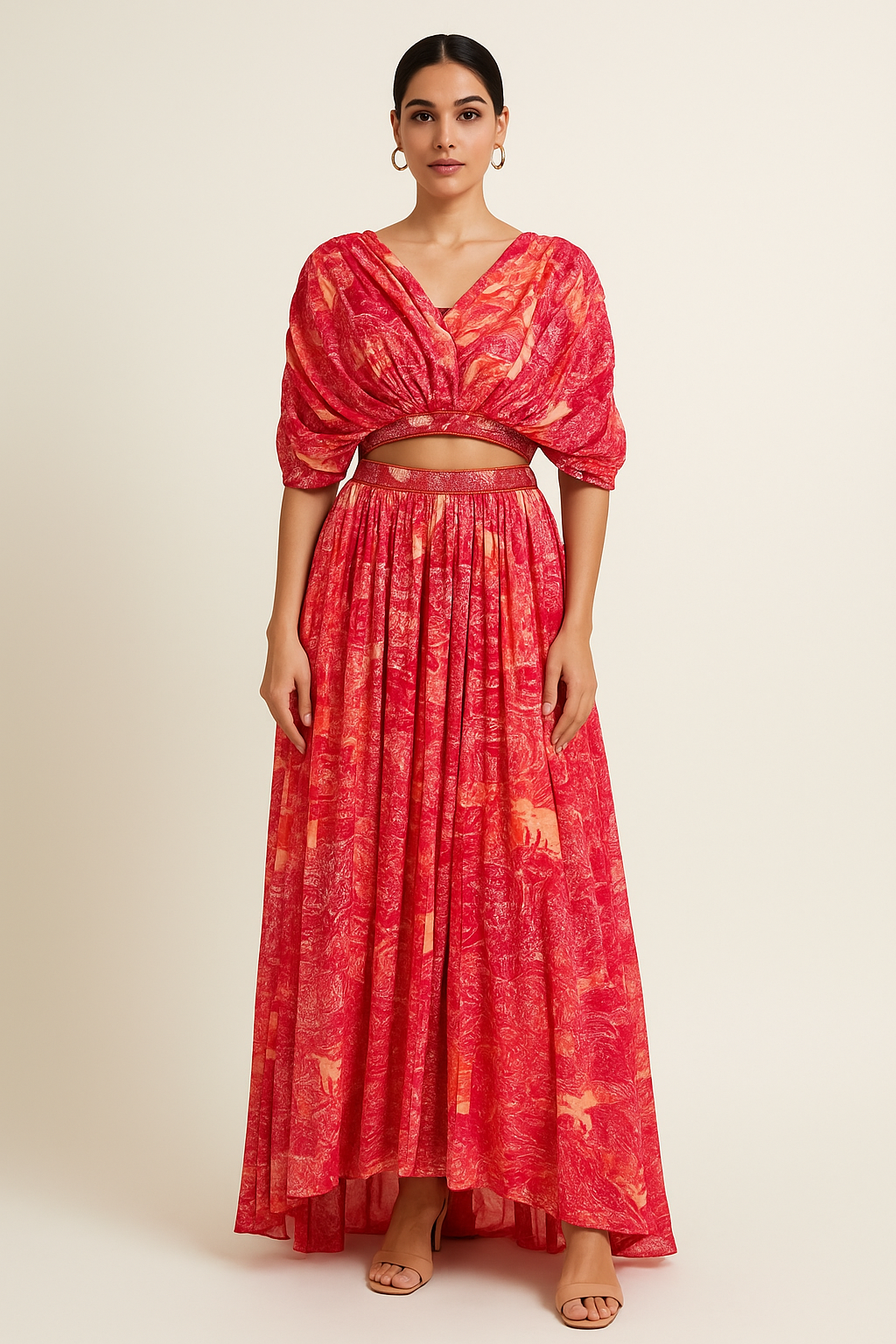 Ravya Sunset Bloom Co-ord Set
