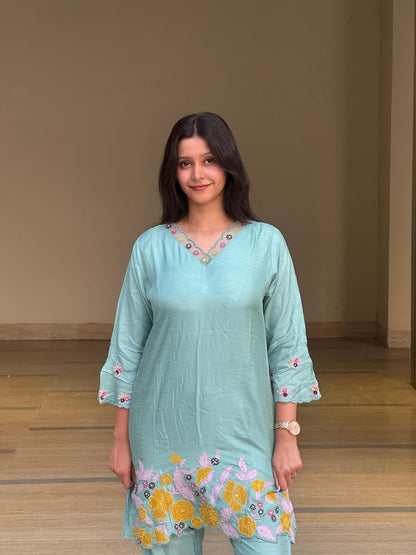 Phoolkari Bloom Co-Ord Set