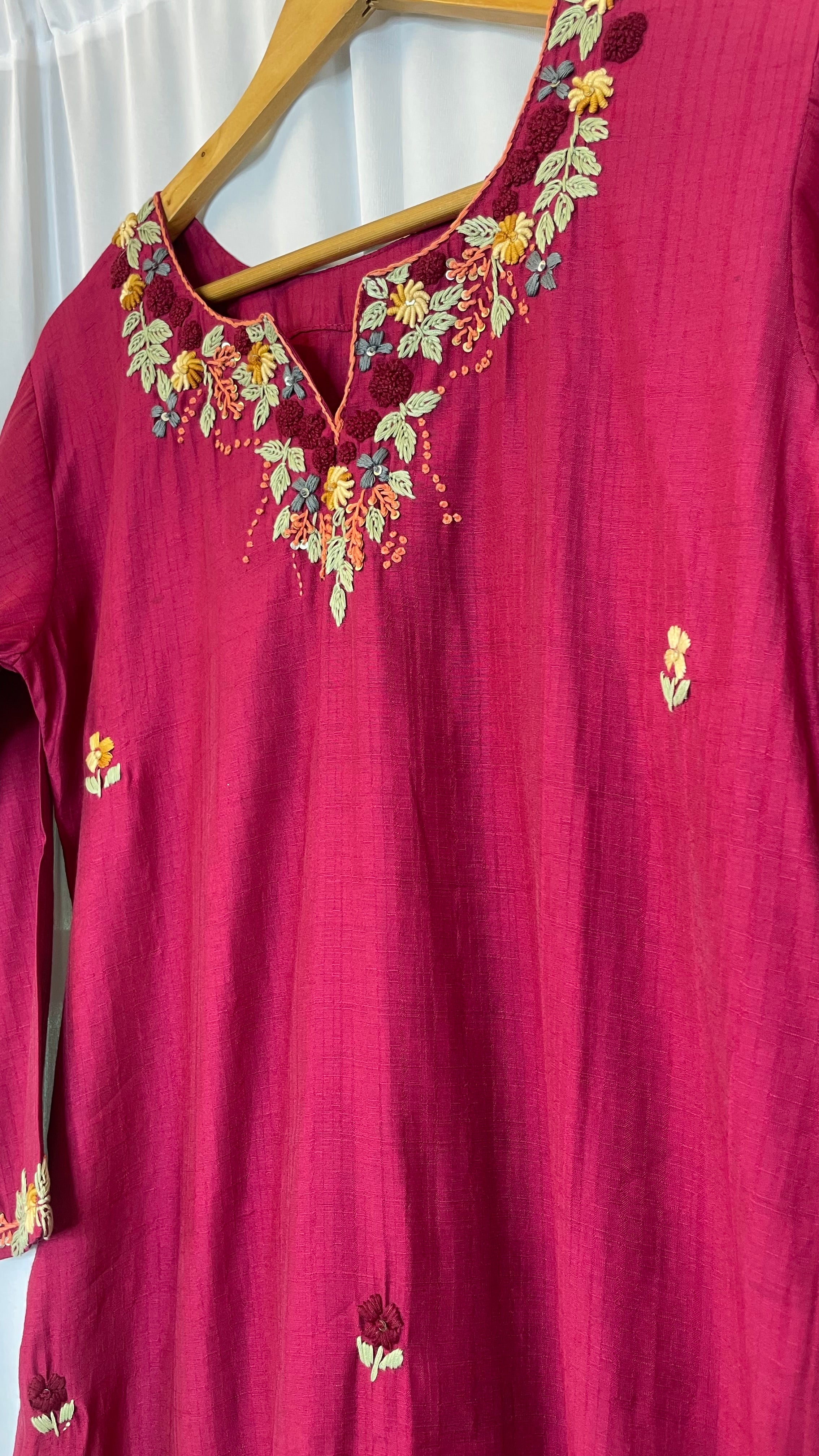 Designer Embroidered Kurti