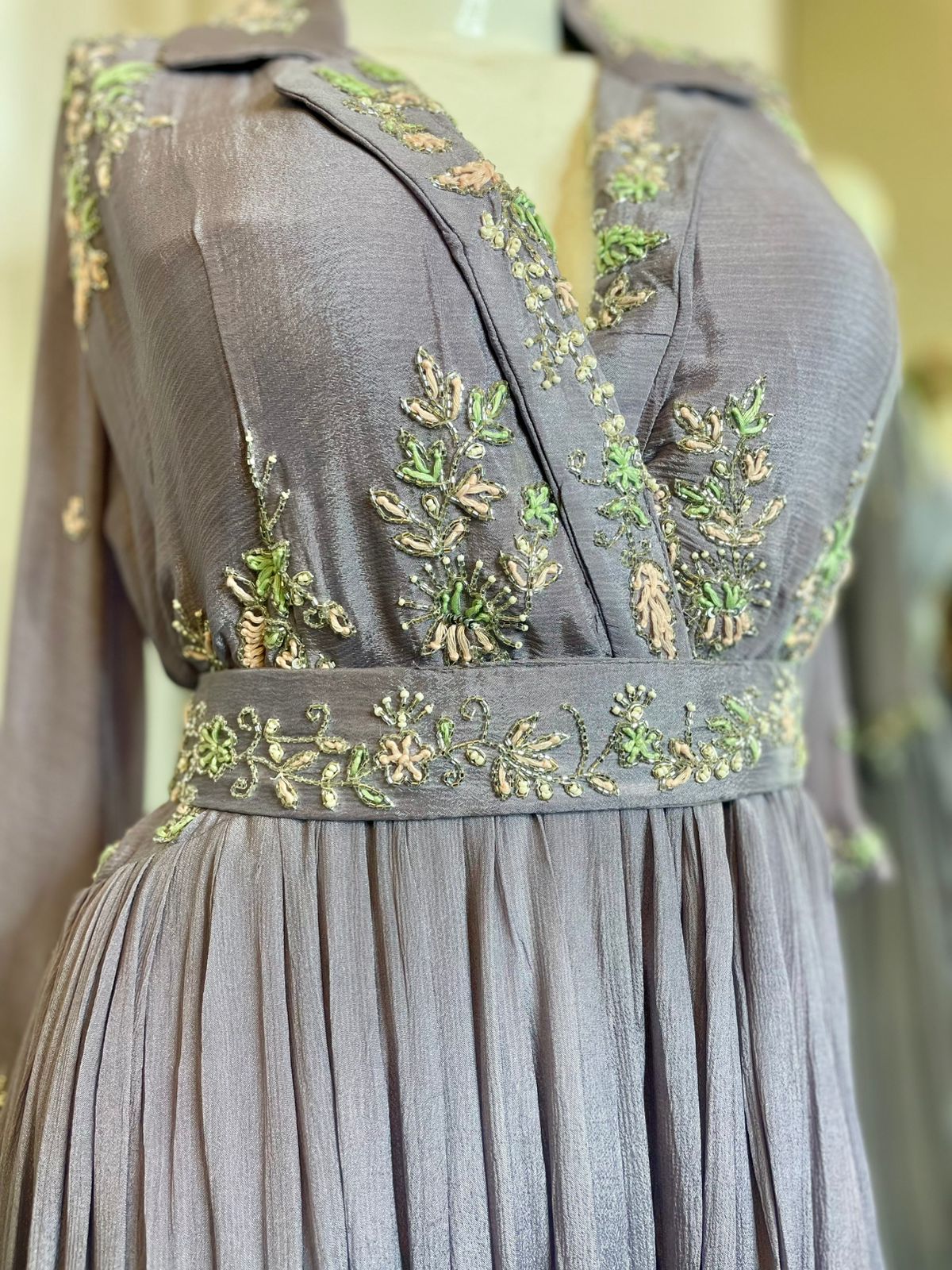 Designer Indo western gown