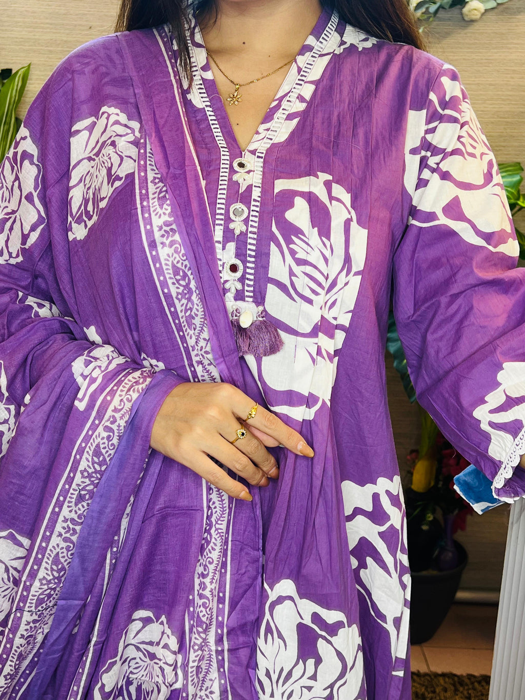 Printed Mulcotton Set