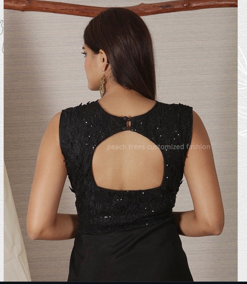 Classic Black Designer Evening Go