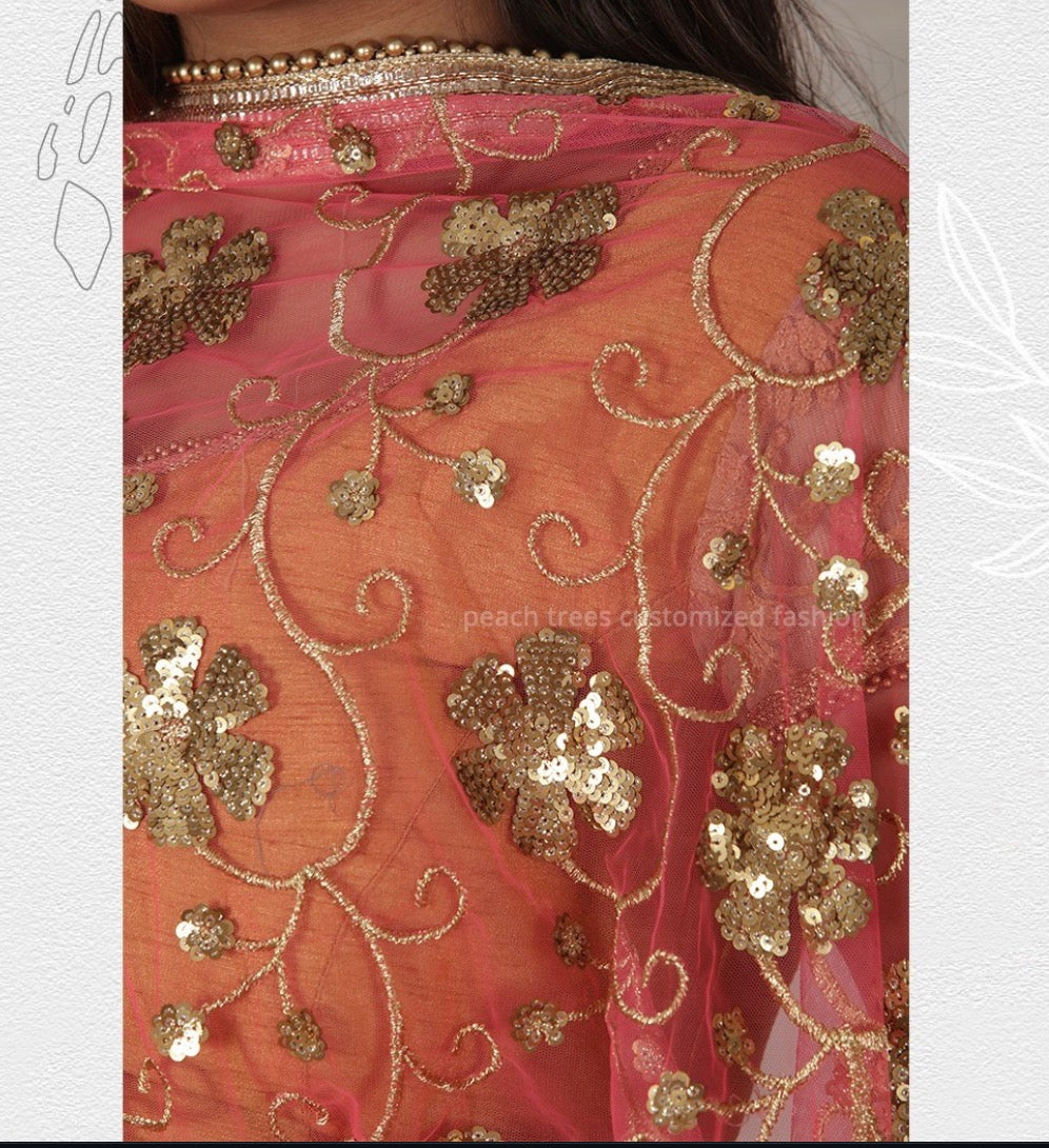 Silk Designer Lehenga with Heavy Dupatta
