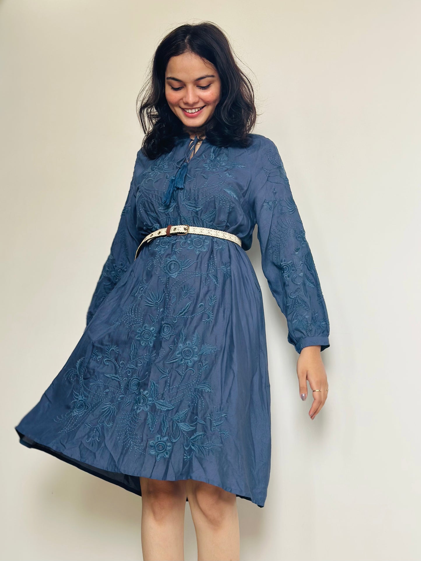 INDIGO HANDCRAFTED DRESS