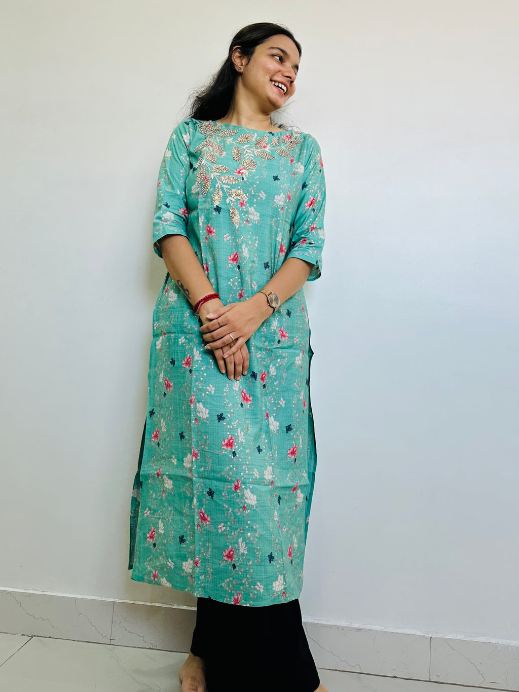 OFFICE WEAR KURTIS | HANDWORK