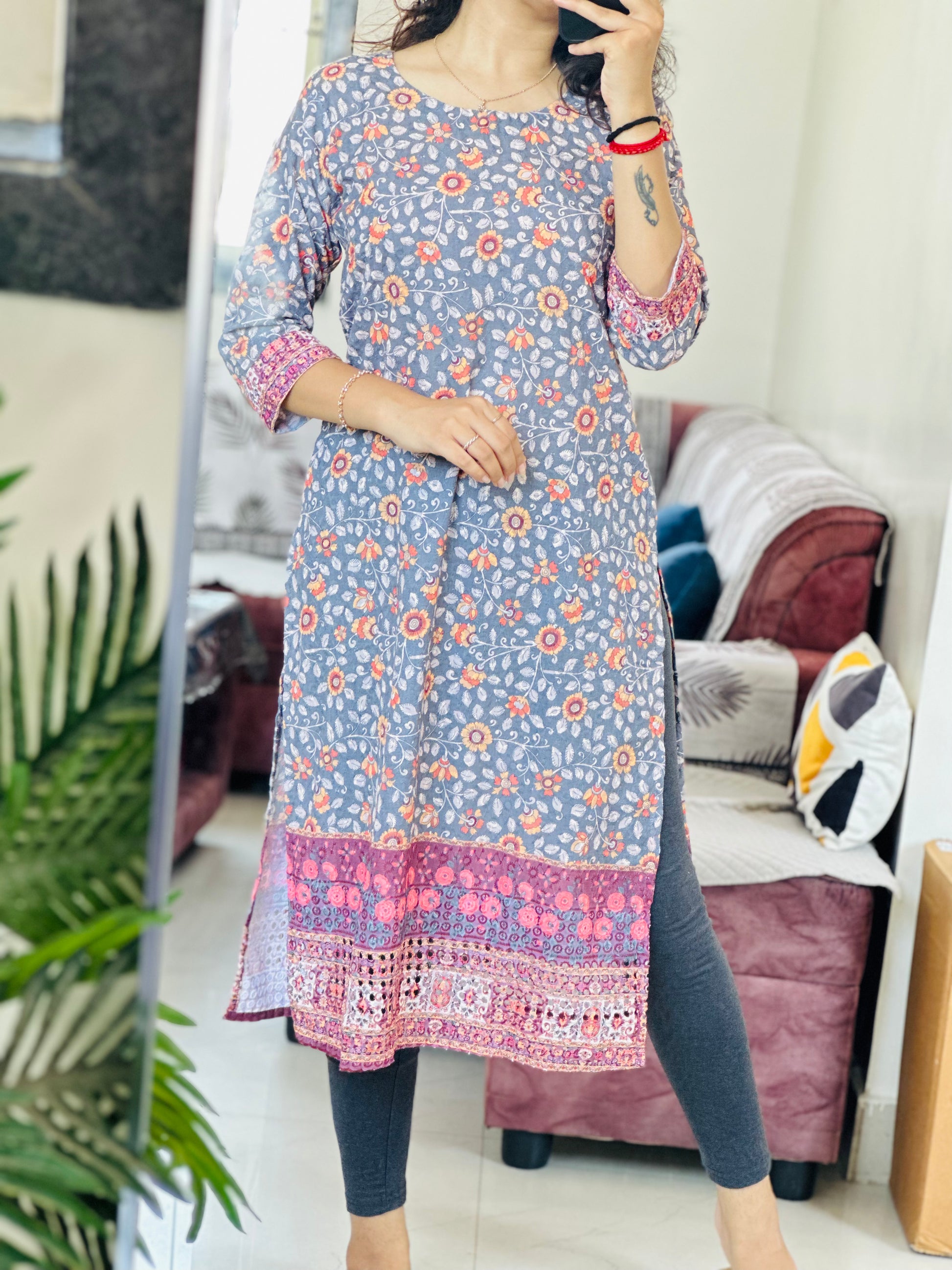 PRINTED KURTI | OFFICE WEAR