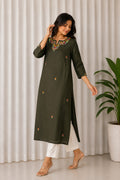 Designer Embroidered Kurti