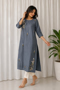 Designer Embroidered Kurti