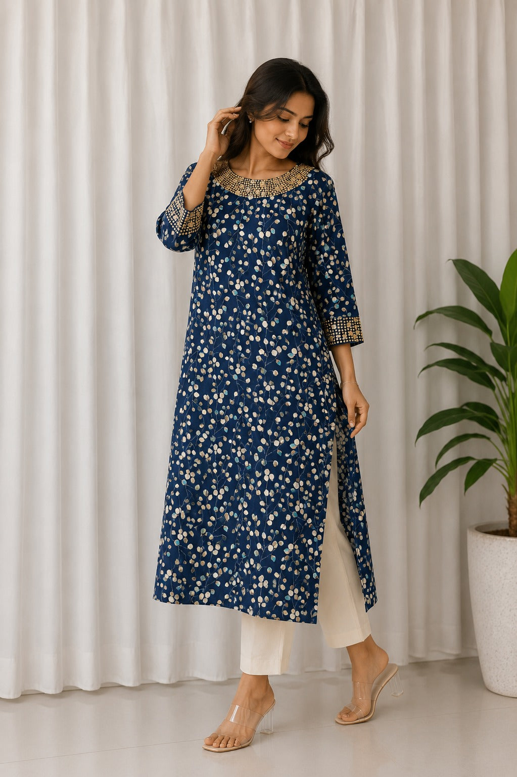 Designer Handwork Kurti